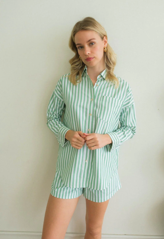 Chloe Button Up