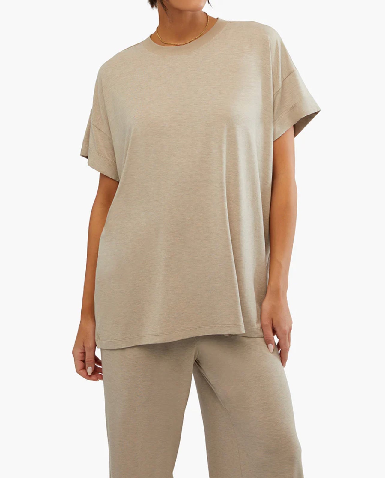 Heather Doe Oversized Sleep Tee