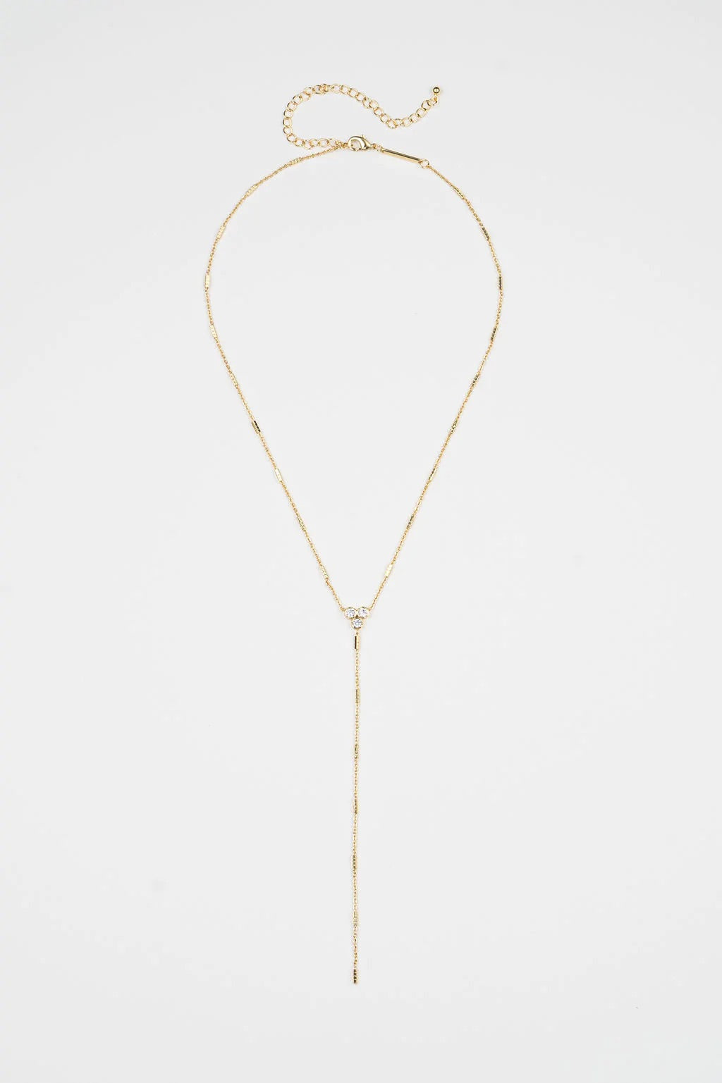 Shiny Lariat Necklace