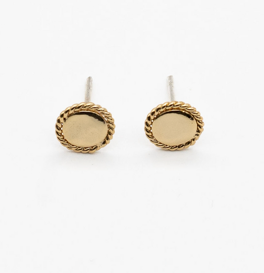 Mini Hammered Studs