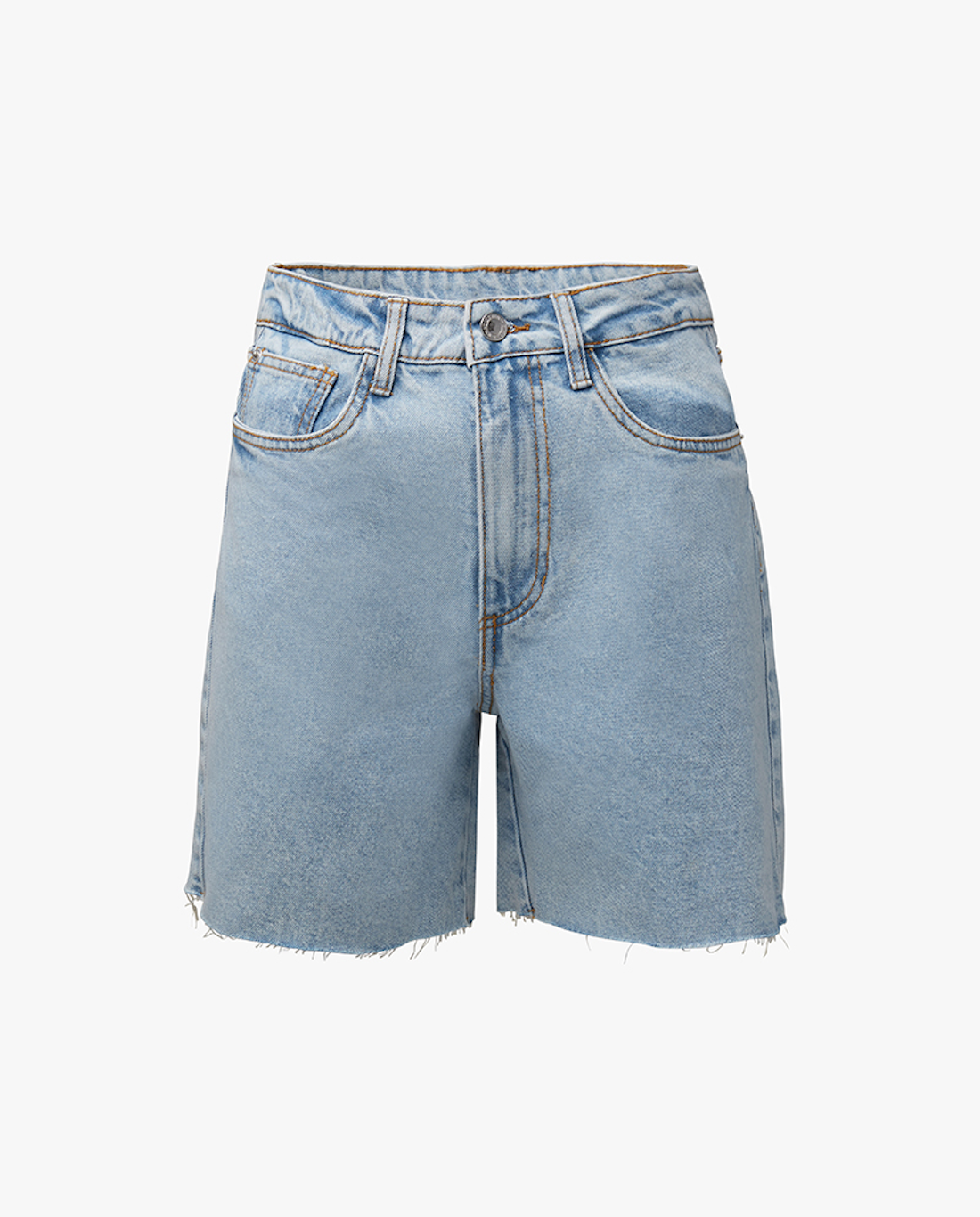 High Rise Boyfriend Denim Short